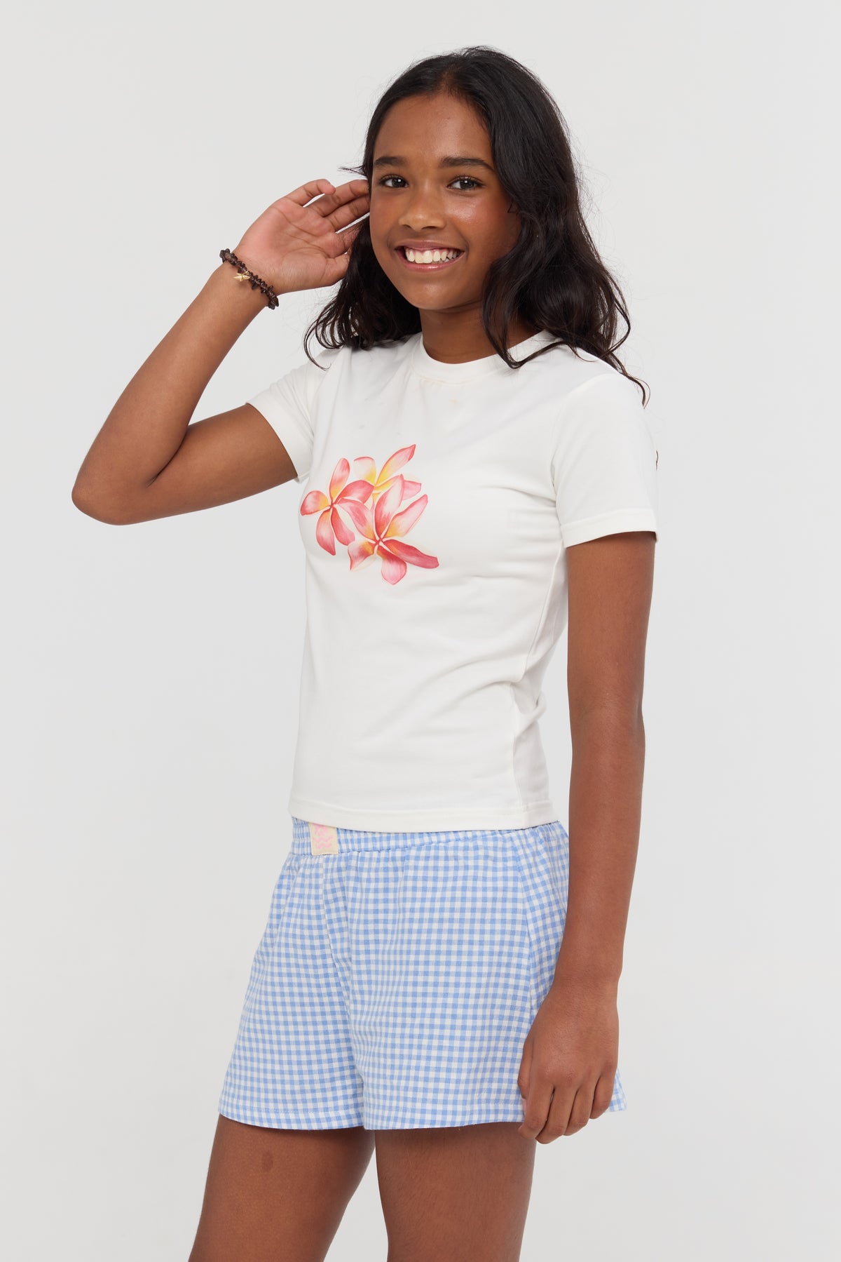 The Sundae Shorts - Bluebell Gingham