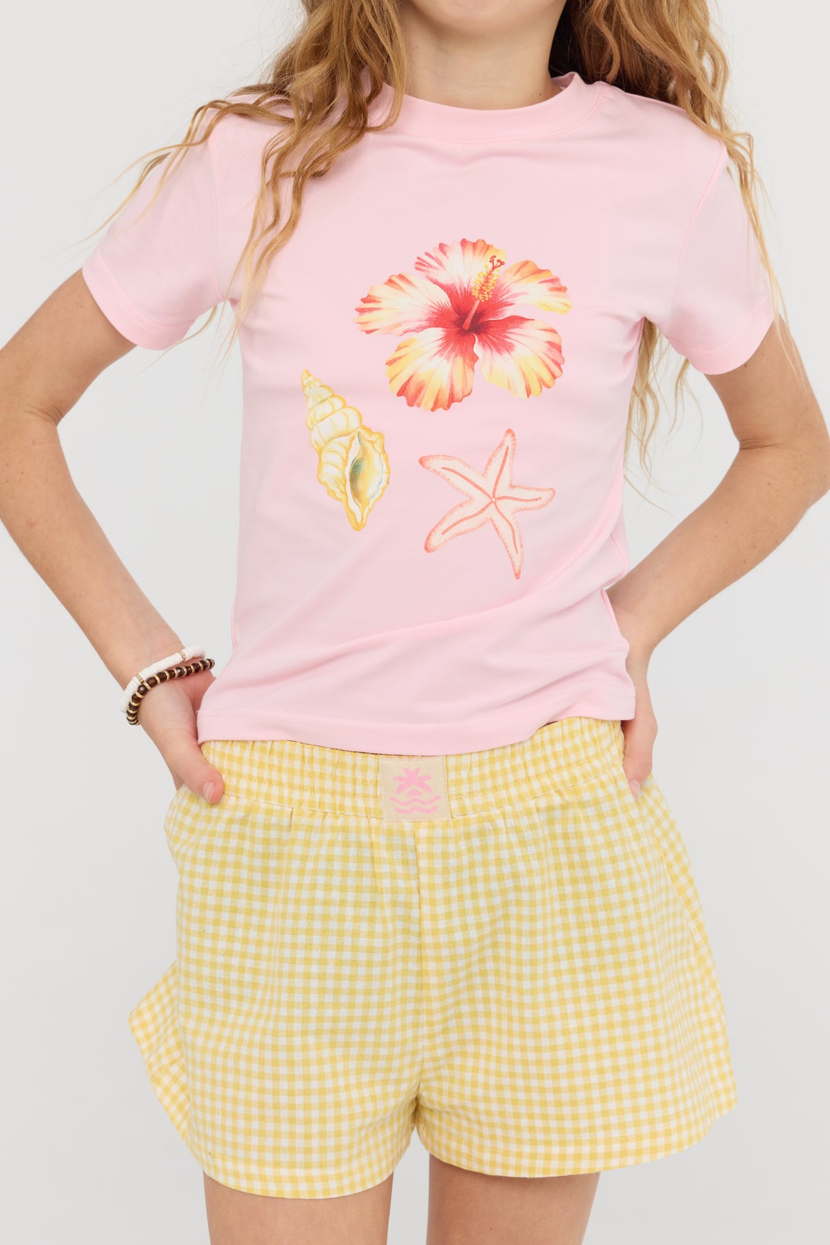 The Sundae Shorts - Buttercup Gingham