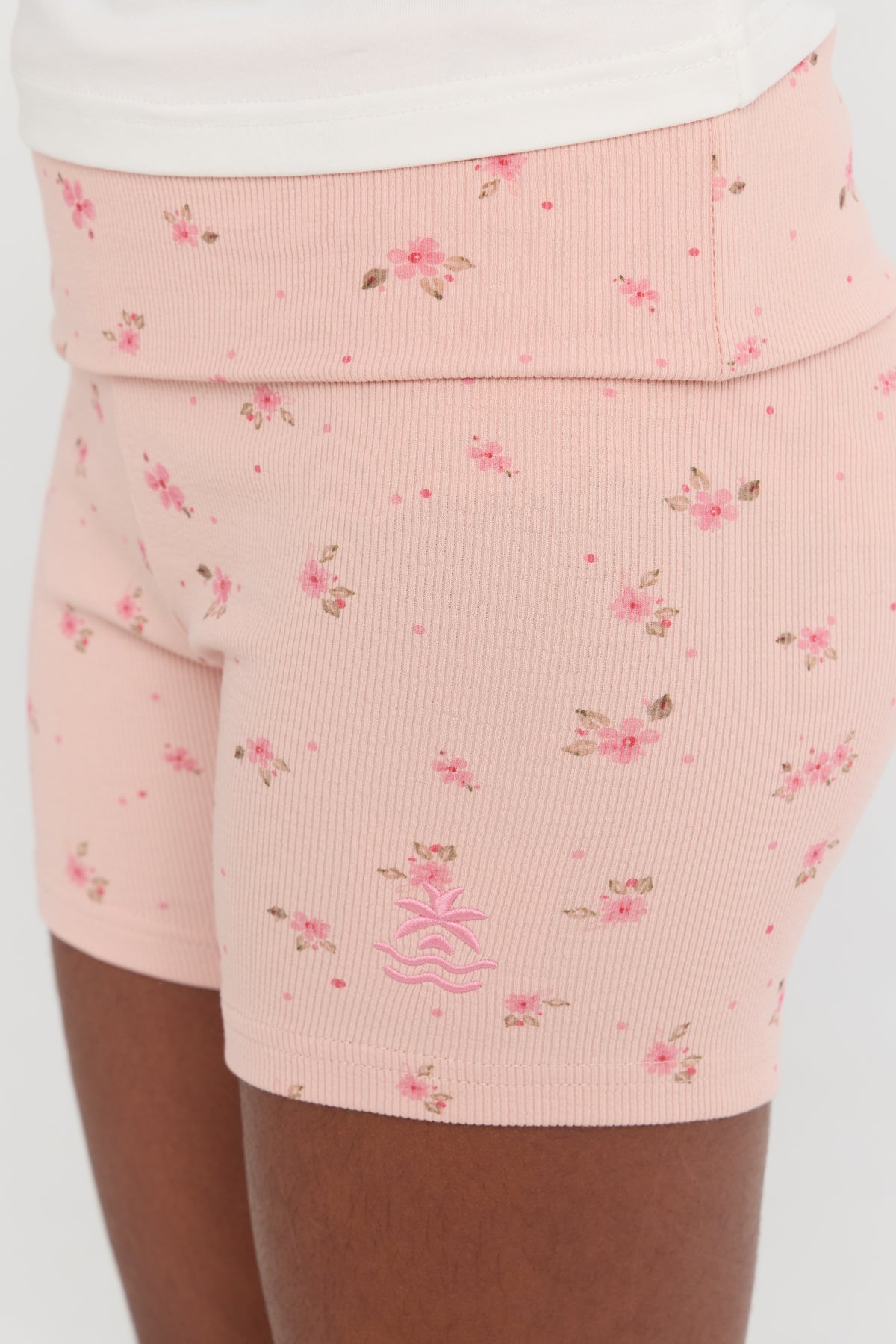 The Solana Shorts - Pink Floral