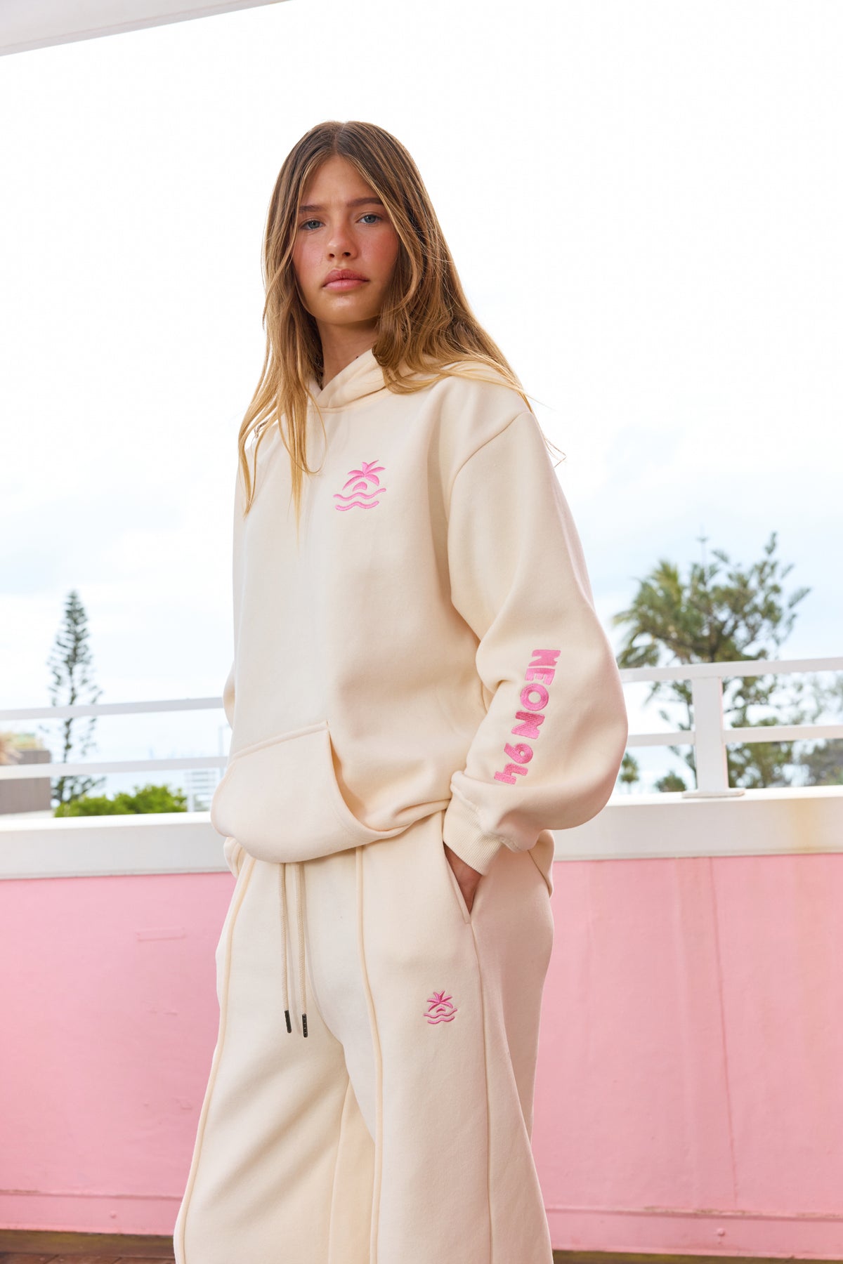 The Dume Hoodie - Cream