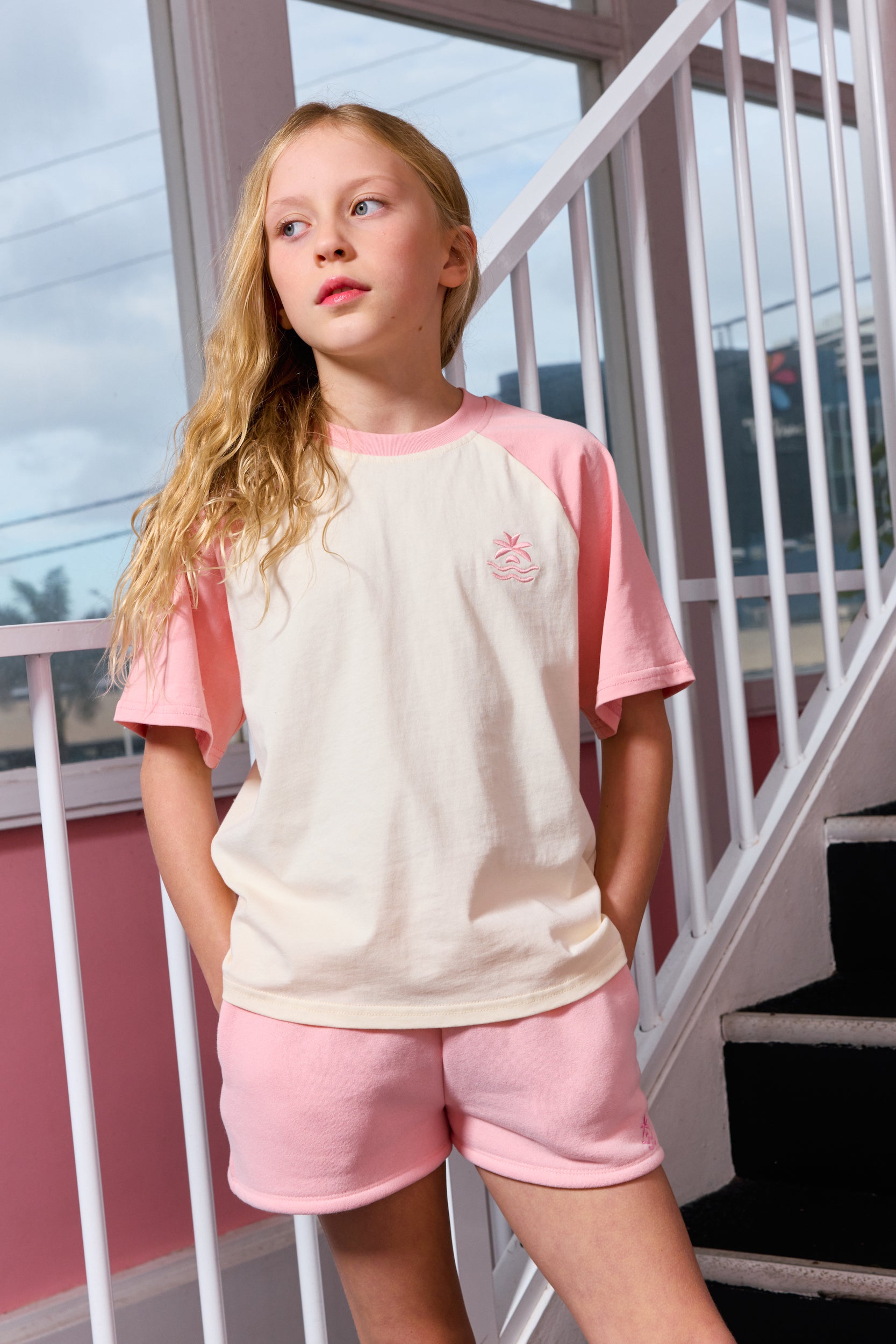 The Rincon Tee - Blush