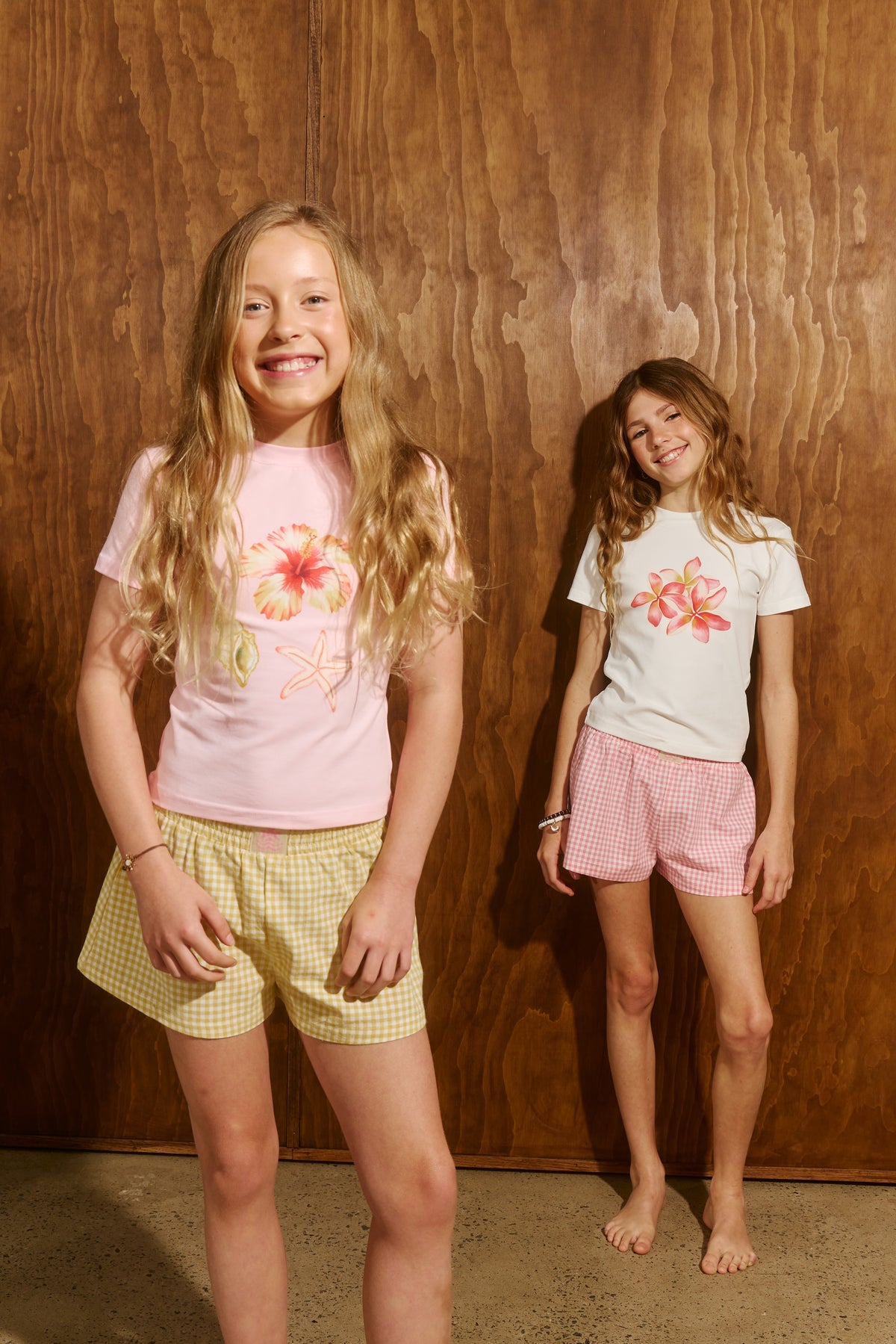 The Sundae Shorts - Pink Lemonade Gingham