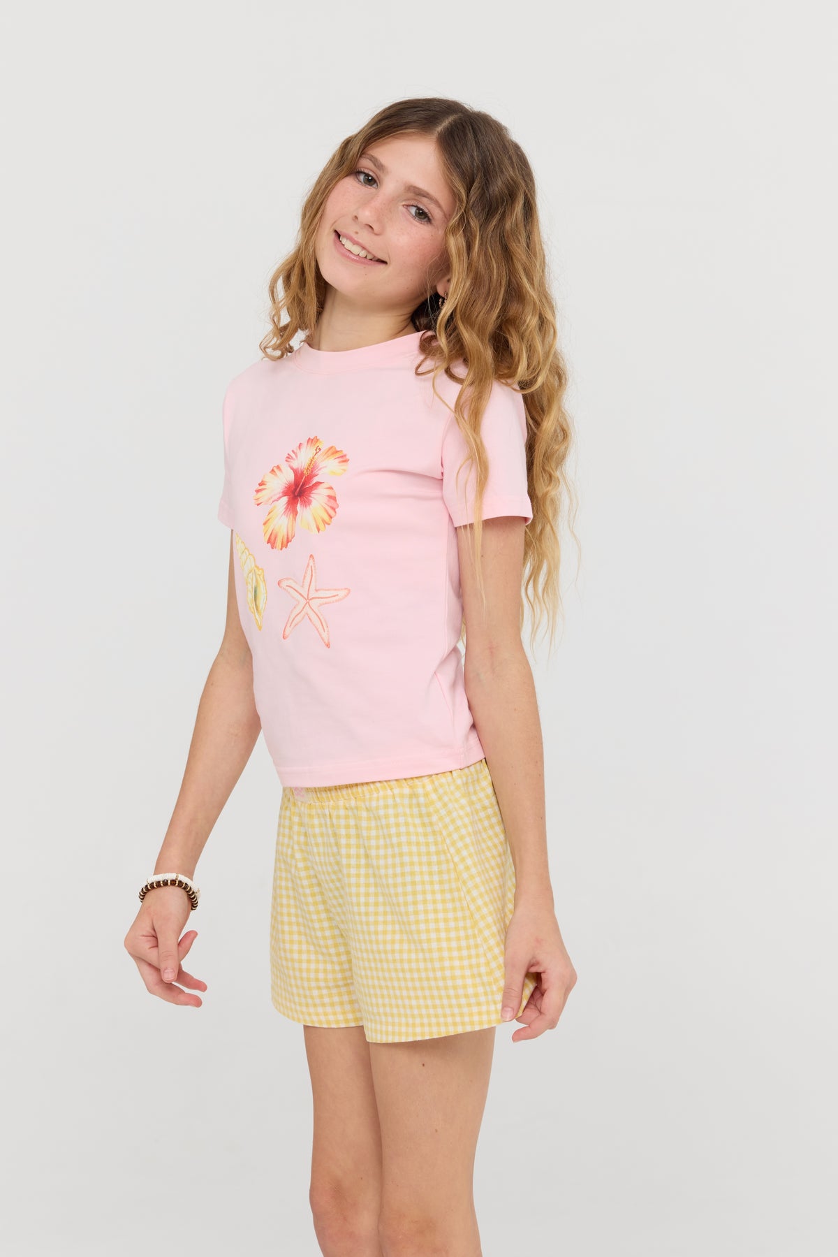 The Sundae Shorts - Buttercup Gingham
