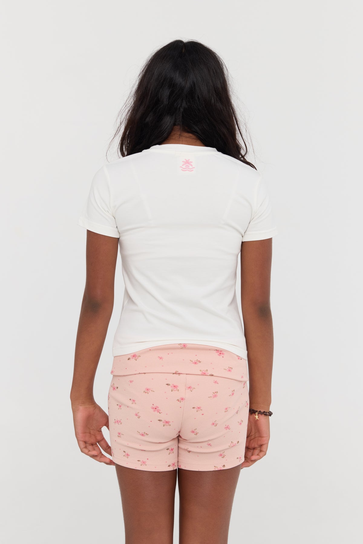 The Solana Shorts - Pink Floral