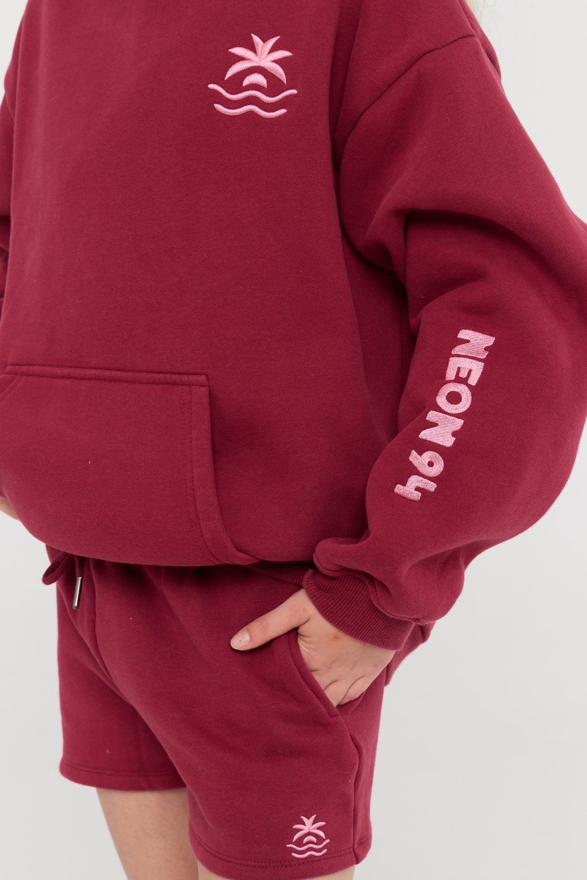 The Latigo Shorts - Cherry