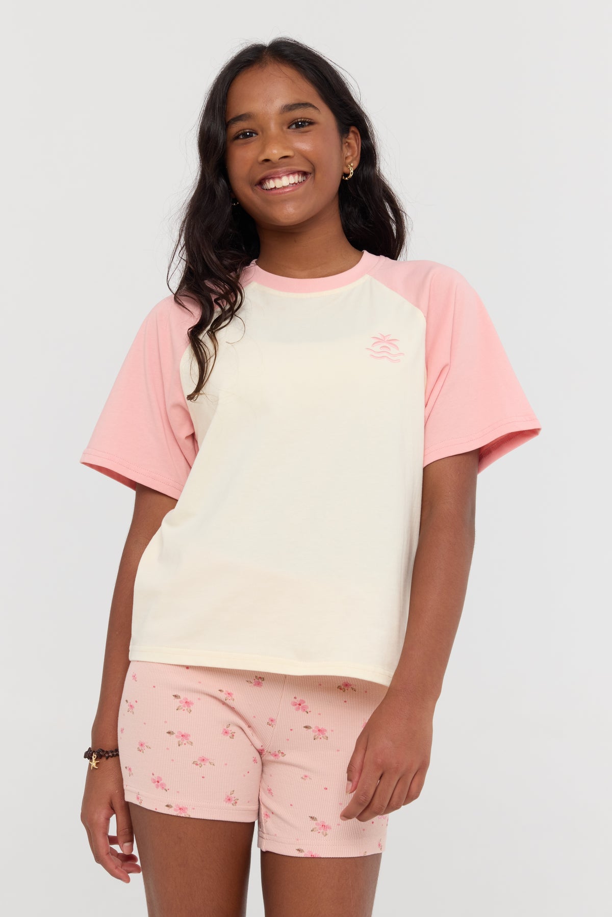The Solana Shorts - Pink Floral