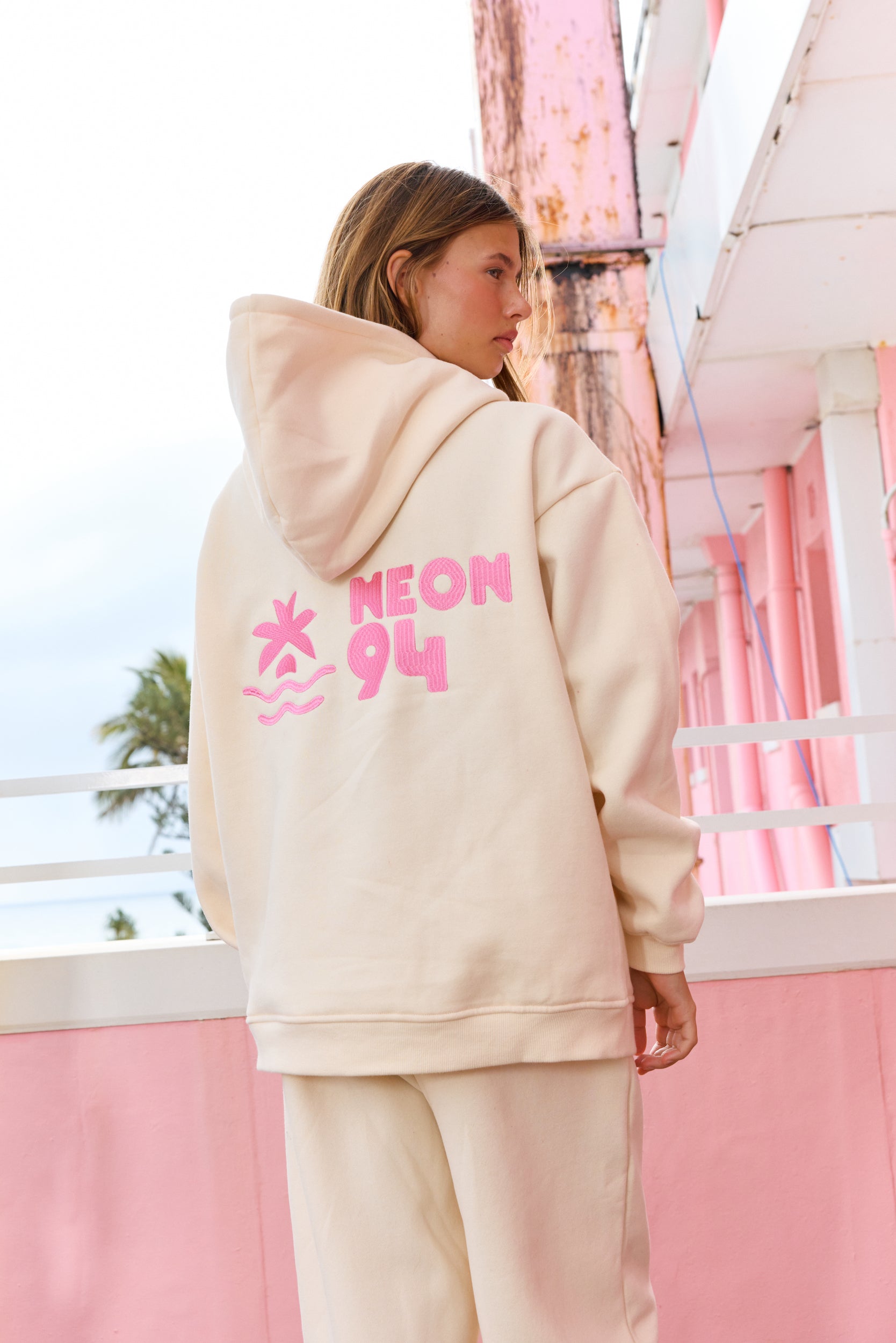 The Dume Hoodie - Cream